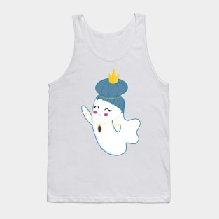 Little Ghost Ornate Tank Top